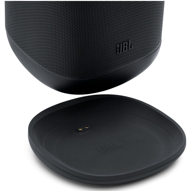 JBL COVE P1 Portable Wi-Fi Home Speaker - Black, Black, hires