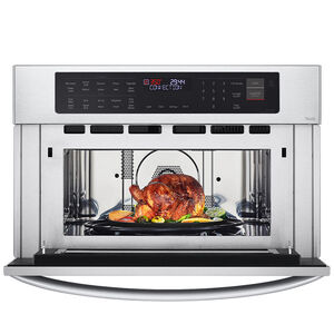 LG 30 in. 1.7 cu. ft. Smart Speed Electric Single Wall Oven with Standard Convection & Sensor Cooking - Stainless Steel, Stainless Steel, hires