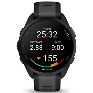 Garmin Forerunner 165 Running Smartwatch - Black/Slate Gray, , hires