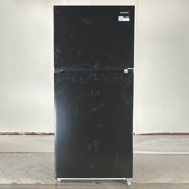 Frigidaire 30 in. 21.6 cu. ft. Garage-Ready Top Freezer Refrigerator - Black (Open Box Good Condition), , hires