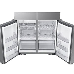 Dacor 36 in. 22.8 cu. ft. Smart Counter Depth 4-Door French Door Refrigerator with Internal Water Dispenser - Silver Stainless, Silver Stainless, hires