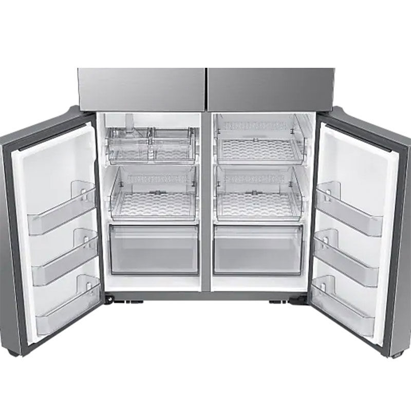 Dacor 36 in. 22.8 cu. ft. Smart Counter Depth 4-Door French Door Refrigerator with Internal Water Dispenser - Silver Stainless, Silver Stainless, hires