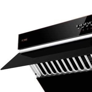 Fotile 30 in. Ducted Standard Style Range Hood with 850 CFM, 3 Fan Speeds & 2 LED Lights - Onyx Black, , hires