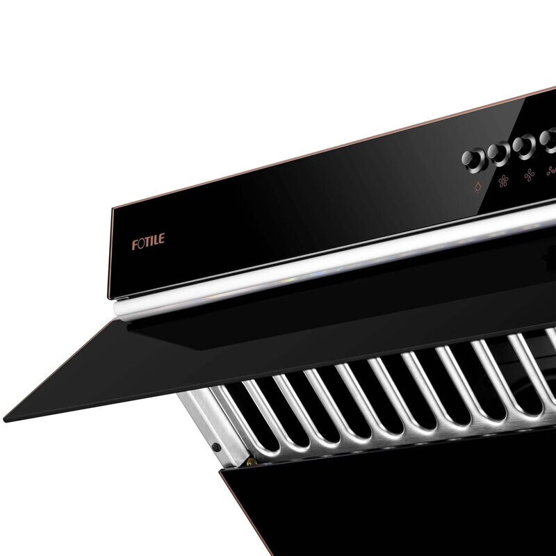 Fotile 30 in. Ducted Standard Style Range Hood with 850 CFM, 3 Fan Speeds & 2 LED Lights - Onyx Black, , hires