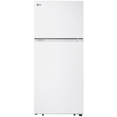 LG 28 in. 17.5 cu. ft. Garage Ready Top Freezer Refrigerator - White | LT18S2100W