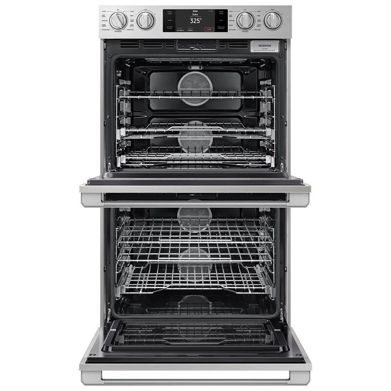 Dacor Transitional 30 in. 9.6 cu. ft. Smart Top Control SteamElectric Double Wall Oven with Dual Convection - Silver Stainless, , hires
