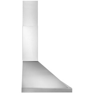 Broan Elite EWP1 Series 36 in. Convertible Chimney Style Range Hood with 640 CFM, 4 Fan Speeds & 2 LED Lights - Stainless Steel, , hires
