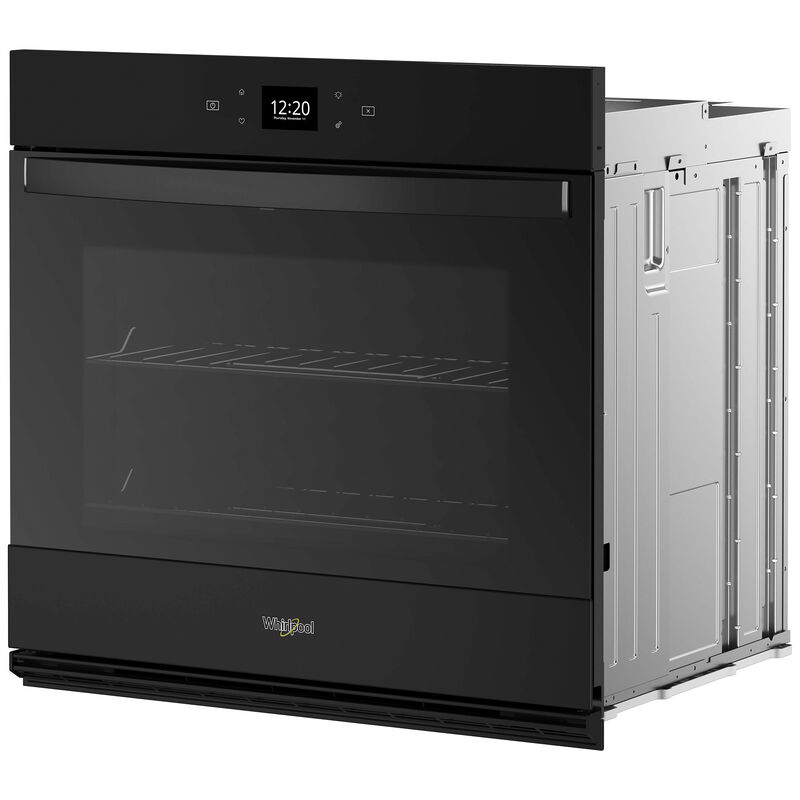 Whirlpool 27 in. 4.3 cu. ft. Smart Electric Single Wall Oven with Standard Convection - Black, Black, hires