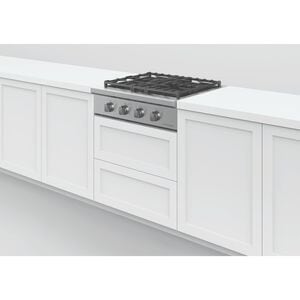 Fisher Paykel Pro Series 9 30 in. 4-Burner Natural Gas Rangetop with Simmer Burner & Power Burner - Stainless Steel, , hires