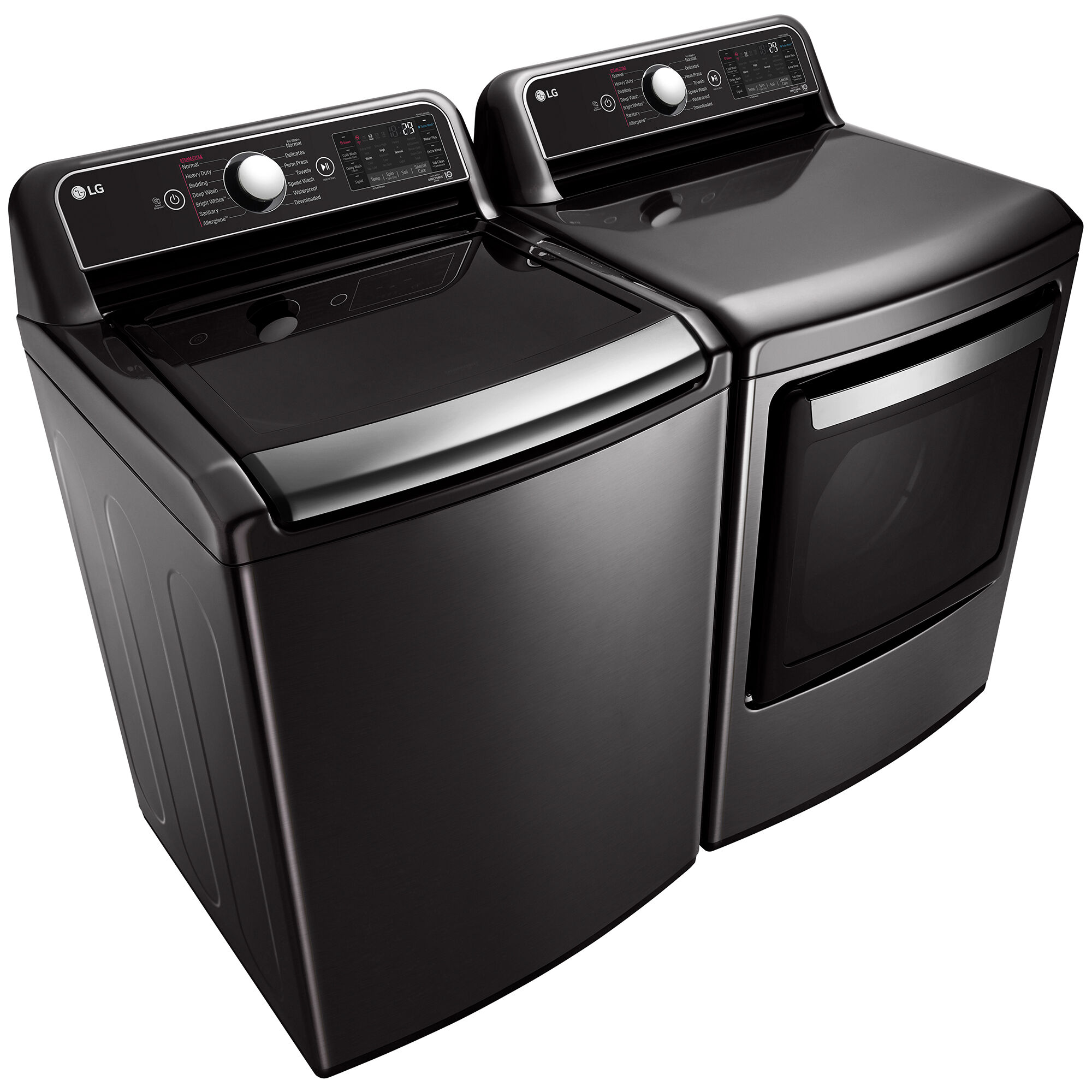 LG 27 in. 7.3 cu. ft. Smart Electric Dryer with Sanitize Cycle