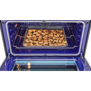 LG 30 in. 6.9 cu. ft. Smart Air Fry True European Convection Double Oven Gas Range with 5 Sealed Burners - Stainless Steel, , hires