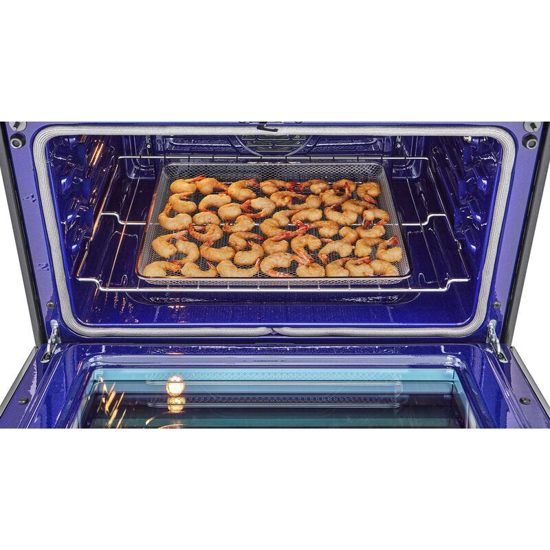 LG 30 in. 6.9 cu. ft. Smart Air Fry True European Convection Double Oven Gas Range with 5 Sealed Burners - Stainless Steel, , hires
