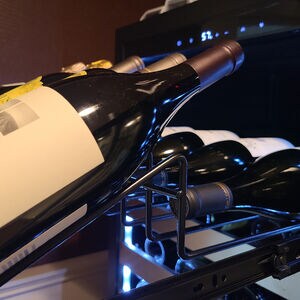 XO 24 in. Wine Cooler with Metal Racks, Dual Temperature Zones & 119 Bottle Capacity - Stainless Steel, , hires