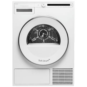 Asko Classic Series 23 in. 4.1 cu. ft. Stackable Condenser Electric Dryer with Sensor Dry - White, , hires
