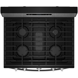 Whirlpool 30 in. 5.1 cu. ft. Gas Range with 5 Sealed Burners - Stainless Steel, , hires