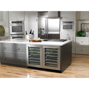 JennAir Euro-Style 36 in. 6-Burner Natural Gas Cooktop with Simmer Burner & Power Burner - Stainless Steel, , hires