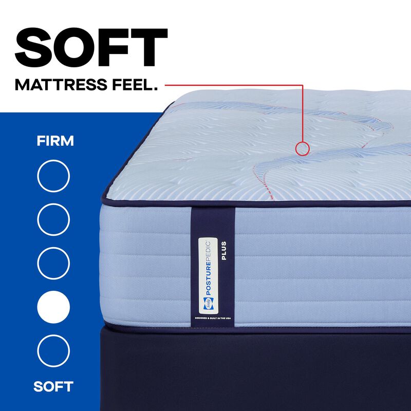 Sealy Plainfield Posturepedic Plus Plush Innerspring Full Size Mattress, , hires