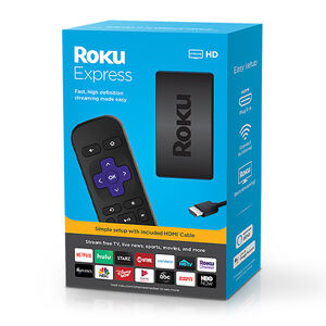 ROKU Express 1080p Streaming Media Player - Black, , hires