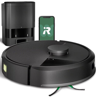 iRobot Roomba 105 Wi-Fi Connected Auto-Empty Robotic Vacuum with Voice Control & Cleaning Station | Q352020
