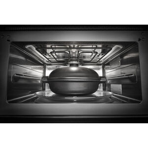 JennAir Rise 27 in. 1.4 cu. ft. 900W Built-In Microwave with Convection & Sensor Cooking - Stainless Steel, , hires