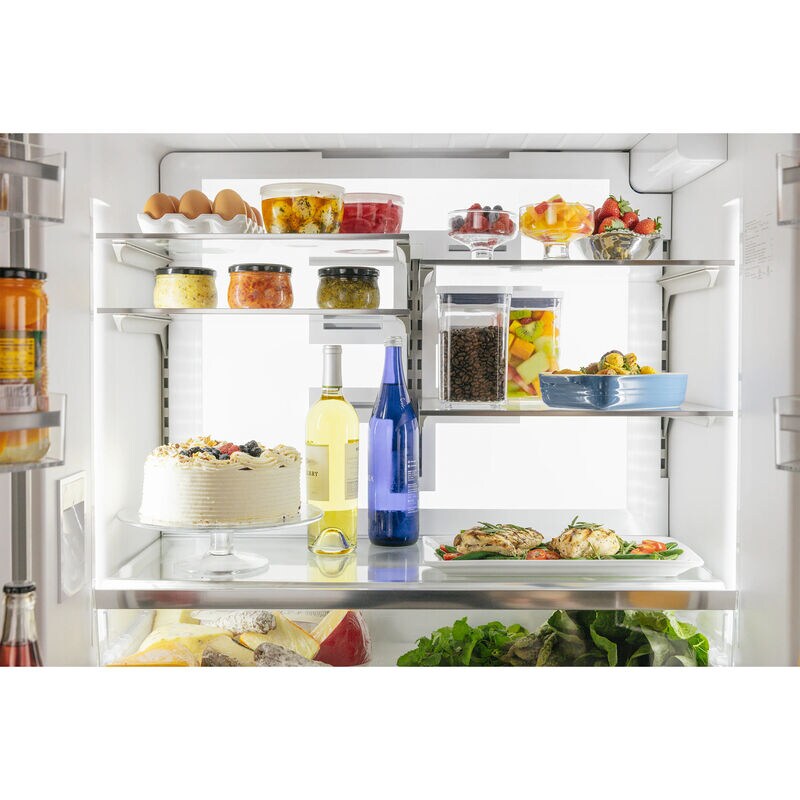Thermador 36 in. 20.8 cu. ft. Smart Counter Depth French Door Refrigerator with Internal Water Dispenser and Masterpiece handles Stainless Steel, , hires