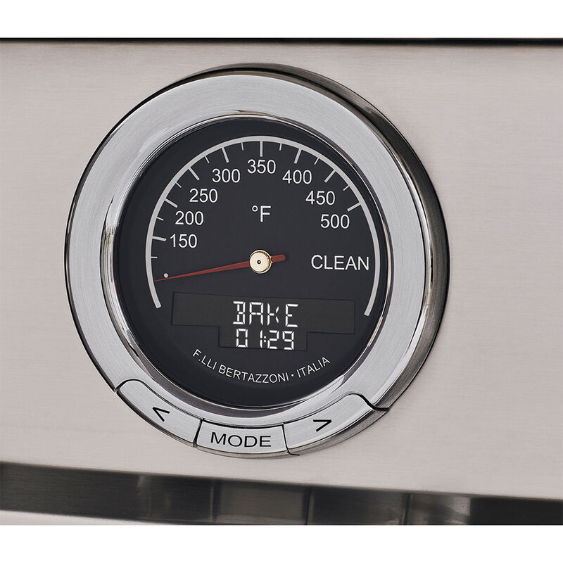 Bertazzoni Heritage Series 36 in. 5.7 cu. ft. Air Fry Dual Convection Dual Fuel Range with 6 Sealed Burners & Griddle - Ivory, , hires