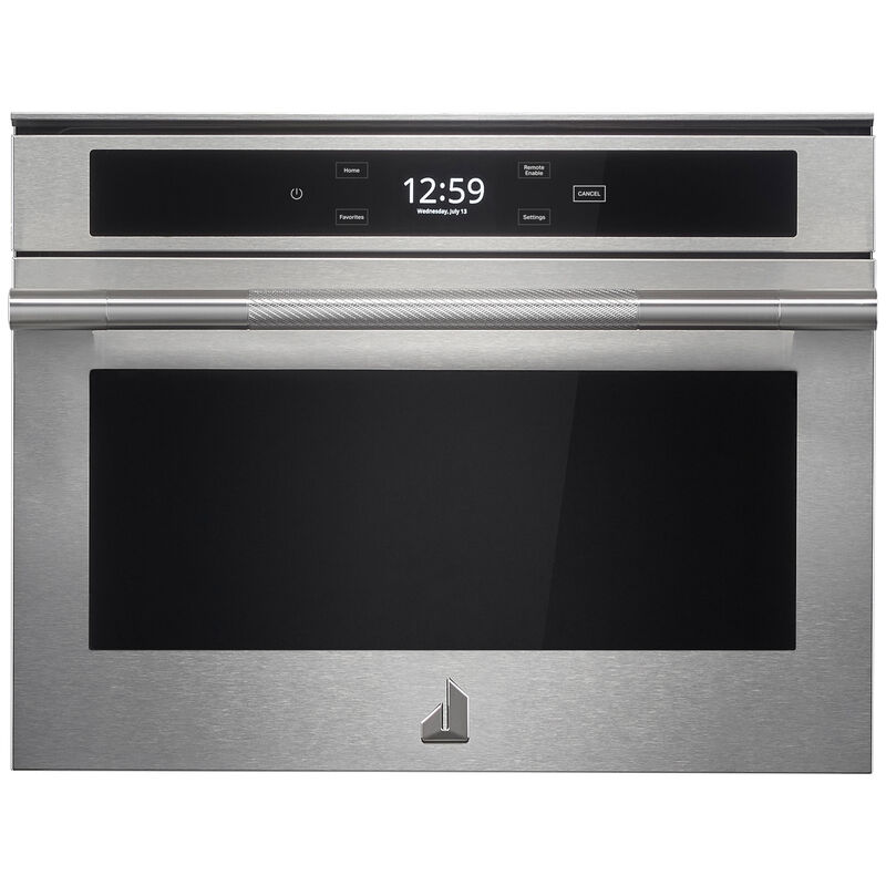 JennAir Rise 24 in. 1.4 cu. ft. Smart Speed Electric Single Wall Oven with True European Convection & Sensor Cooking - Stainless Steel, , hires