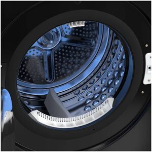 Equator Premium Compact 24 in. 3.1 cu. ft. Stackable Electric Dryer with Sensor Dry & Sanitize Cycle - Black, , hires