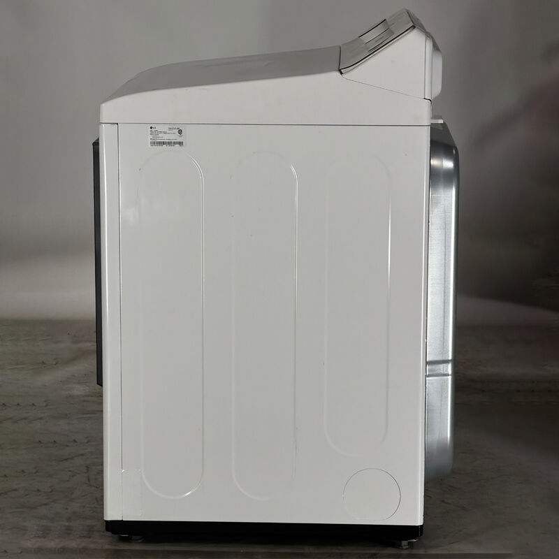 LG 27 in. 7.3 cu. ft. Smart Electric Dryer with AI Sensor Dry - Alpine White (Open Box Excellent Condition), , hires