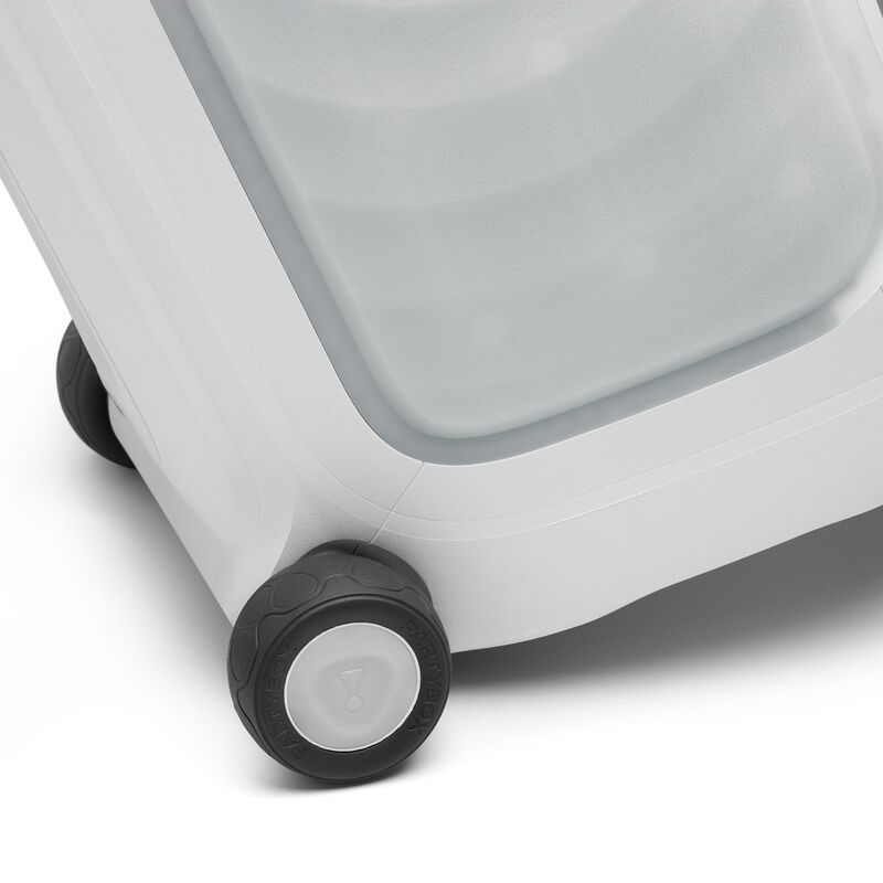 JBL PartyBox 330 Portable Party Speaker with JBL Legendary Sound, Futuristic Lighting, A Lelescopic Handle and Wide Wheels - White, , hires