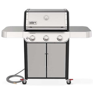 Weber Genesis S-315 Series 3-Burners Natural Gas Grill with Electronic Ignition System - Stainless Steel, , hires