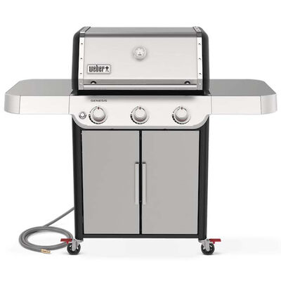 Weber Genesis S-315 Series 3-Burners Natural Gas Grill with Electronic Ignition System - Stainless Steel | 1500569