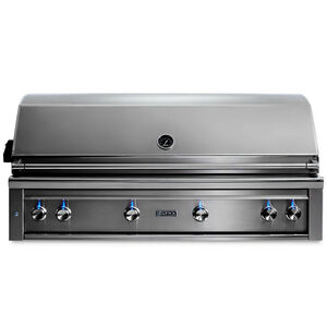 Lynx Professional 54 in. 5-Burner Built-In Liquid Propane Gas Grill with Rotisserie & Smoker Box - Stainless Steel, , hires