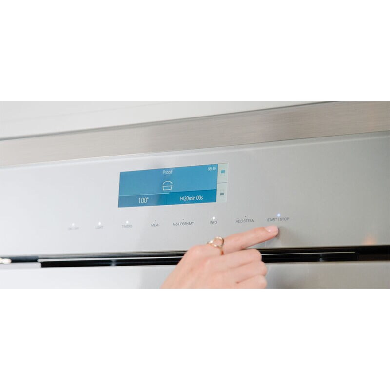 Thermador Masterpiece Series 30 in. 9 cu. ft. Smart Top Control Electric Double Wall Oven with True European Convection - Stainless Steel, , hires