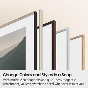 Samsung 32" The Frame Customizable Bezel - Modern Teak, , hires