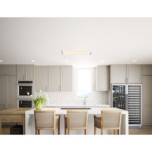 Zephyr 36 in. Smart Convertible Ceiling Style Range Hood with 3 Fan Speeds & 1 LED Light - White, , hires