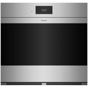 Wolf M Series 30 in. 5.1 cu. ft. Electric Smart Wall Oven with Dual Convection & Self Clean - Stainless Steel, , hires