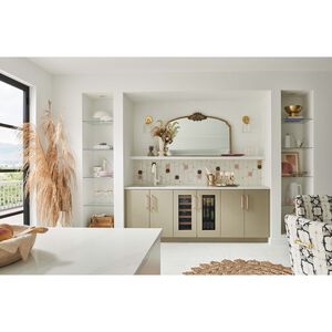 Sub-Zero Designer Series 15 in. Built-In 3.1 cu. ft. Smart Compact Beverage Center with Adjustable Shelves & Digital Control - Custom Panel Ready, , hires