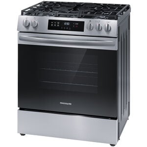 Frigidaire 30 in. 5.1 cu. ft. Slide-In Gas Range with 5 Sealed Burners - Stainless Steel, Stainless Steel, hires