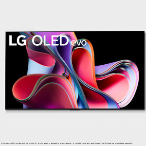 LG - 83" Class G3 Series OLED evo 4K UHD Smart WebOS TV, , hires