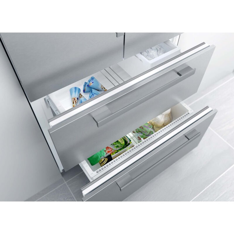 Miele 30 in. Left-Hinged Built-In 14.1 cu. ft. Counter Depth Bottom Freezer Refrigerator - Custom Panel Ready, , hires