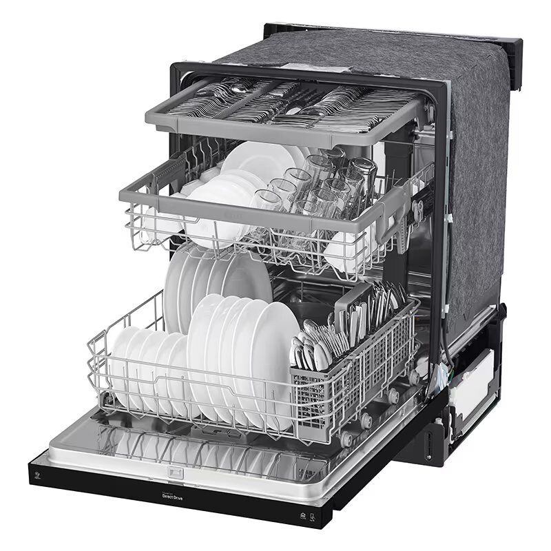 LG 24 in. Front Control Dishwasher with 48 dBa Sound Level, 3rd