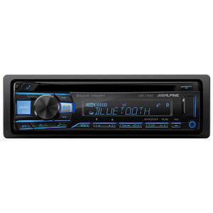 Alpine In Dash AM/FM/CD with Built In Bluetooth, , hires