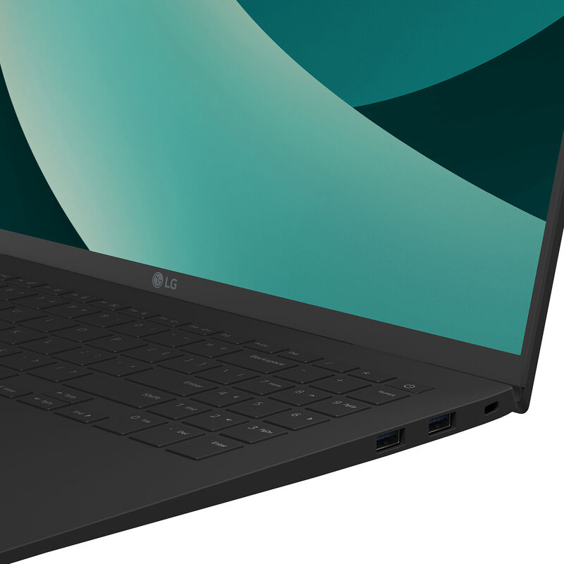 LG Gram 16 in. Touch Screen Notebook with Copilot+PC, AMD Ryzen AI 7 350, 2 GHz, 8-Core CPU, AMD Radeon GPU, 16 GB RAM, 1 TB SSD, up to 22 Hrs. of Battery Life & Windows 11 Home - Black, , hires
