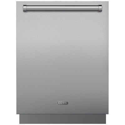Cove 24 in. Smart Built-In Dishwasher with Top Control, 41 dBA Sound Level, 12 Wash Cycles & Sanitize Cycle - Custom Panel Ready | DW2450WS