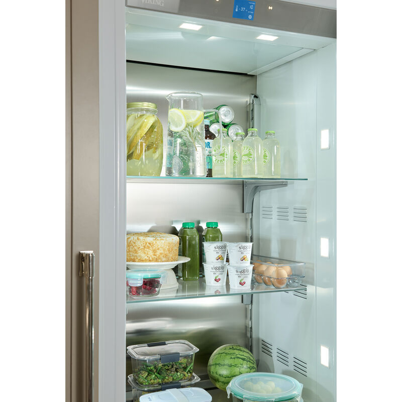 Viking 30 in. 16.9 cu. ft. Built-In Counter Depth Freezerless Refrigerator with Internal Water Dispenser - Custom Panel Ready, , hires