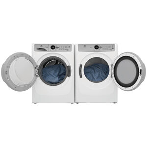 Electrolux 300 Series 27 in. 8.0 cu. ft. Stackable Gas Dryer with Luxury-Quiet Sound System & Sensor Dry - White, , hires
