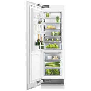 Fisher & Paykel Series 11 24 in. Built-In 12.4 cu. ft. Left-Hinged Counter Depth Freezerless Refrigerator with Internal Water Dispenser - Custom Panel Ready, , hires
