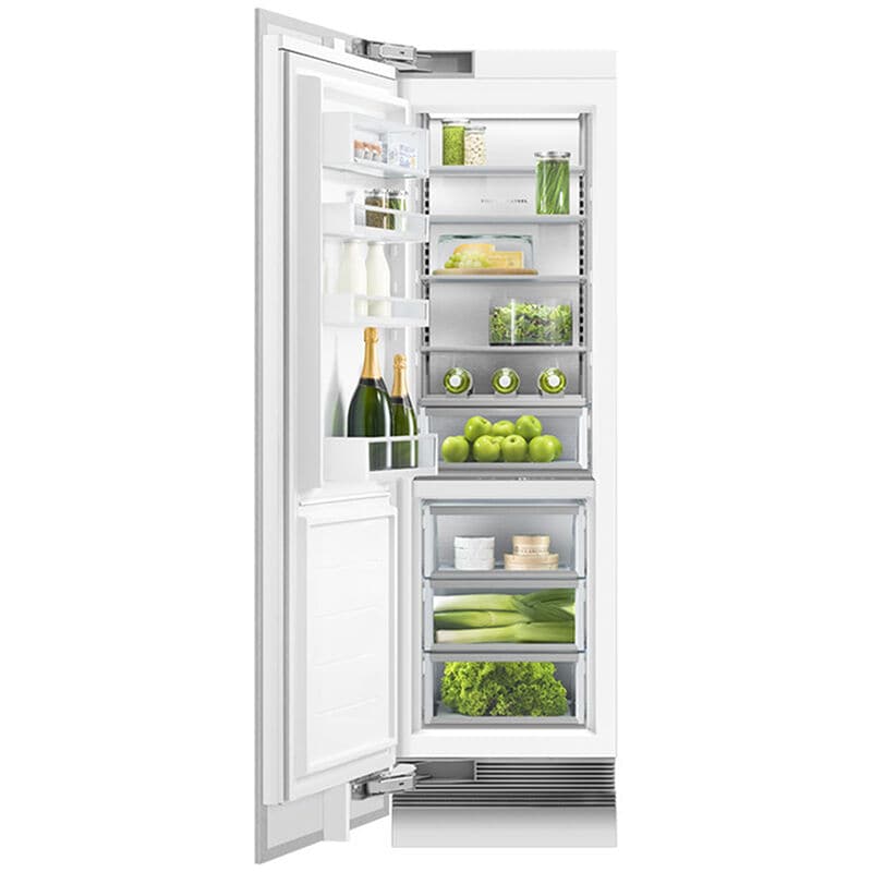 Fisher & Paykel Series 11 24 in. Built-In 12.4 cu. ft. Left-Hinged Counter Depth Freezerless Refrigerator with Internal Water Dispenser - Custom Panel Ready, , hires