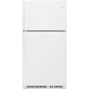 Whirlpool 33 in. 21.3 cu. ft. Top Freezer Refrigerator - White, White, hires